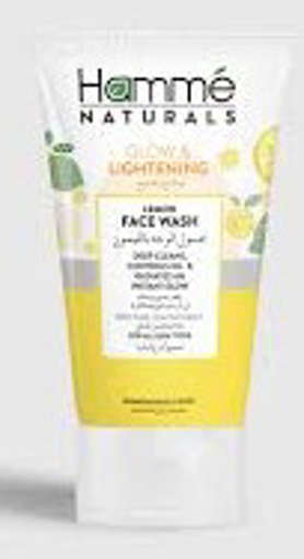 Picture of HAMME NATURALS GLOW&LIGHTENING LEMON FACE WASH 100ML